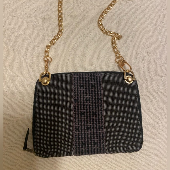 Authentic Hermes Grey Canvas Herline Zip Wallet w/enhancements - Picture 4 of 15